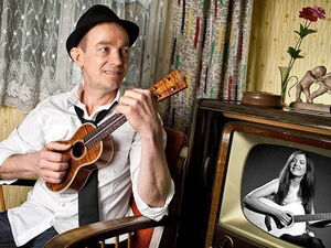 Foto mit Stephan Golser und Jasmin Dazert